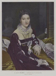 Porträt von Madame de Senonnes